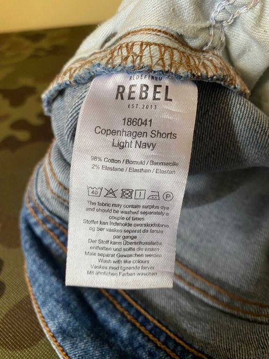 Spodenki jeansowe REBEL