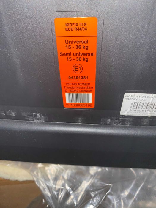 Cybex solution Q2- FIX ECE R 44/04 (15-36кг) от 3- 12 лет