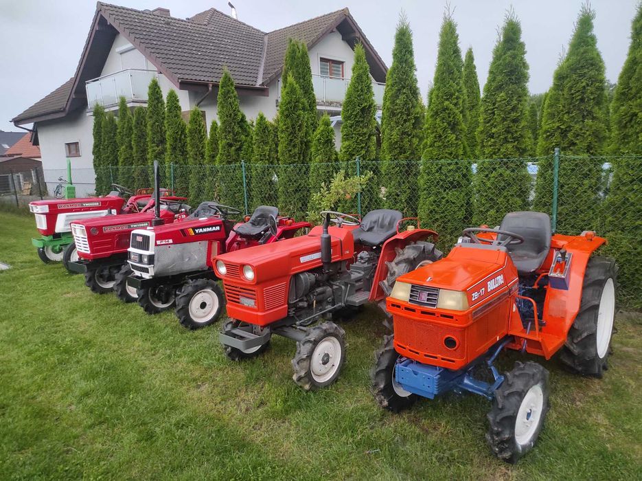 Yanmar Kubota Iseki traktorek ciągnik traktor kosiarka ogrodniczy 4x4