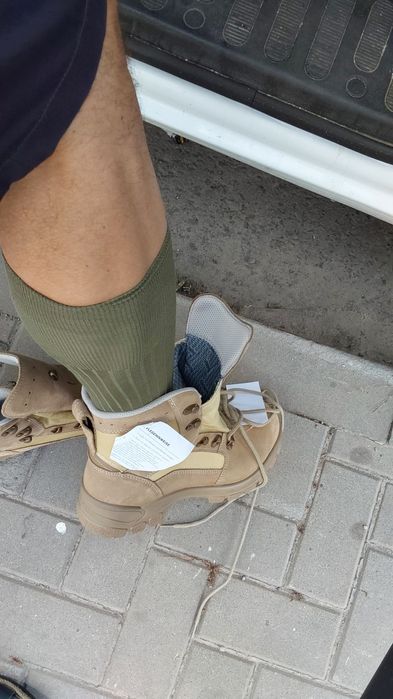 Шкарпетки армії Італії олива та коет антибактеріальні 41.42.43..44.45.