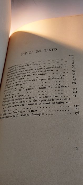 O Castelo de S. Jorge em Lisboa - A. Vieira da Silva (2ª edição)