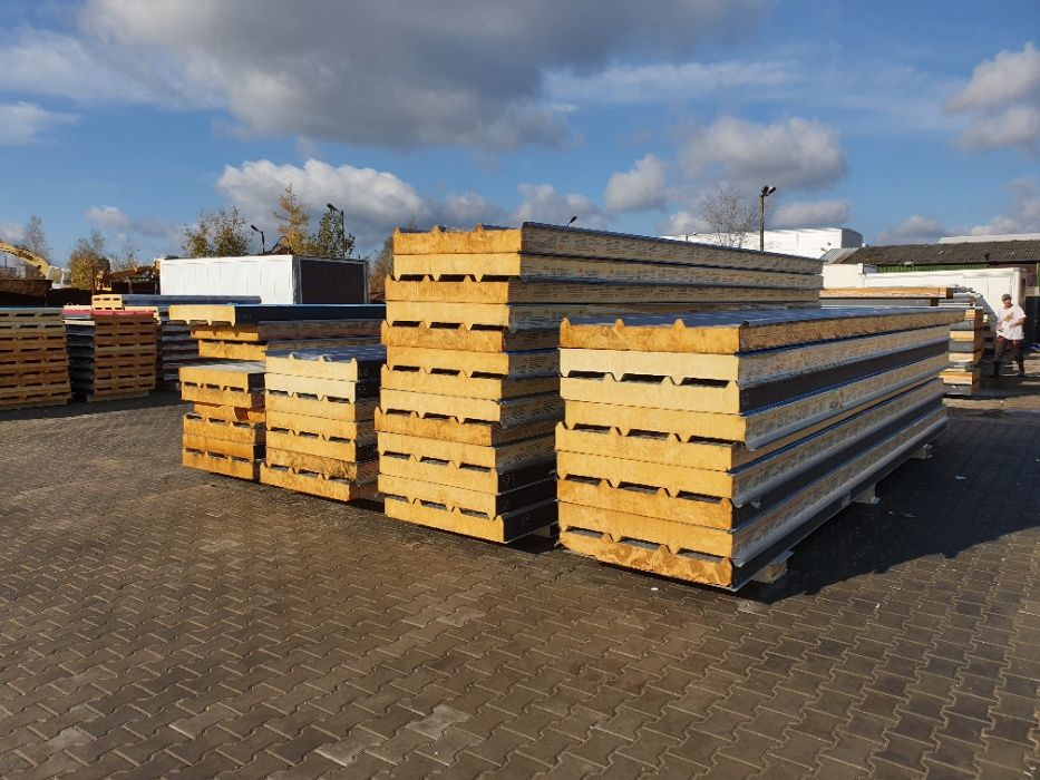 Płyta warstwowa obornicka Prekon Płyty PUR ścienne i dachowe NOWE