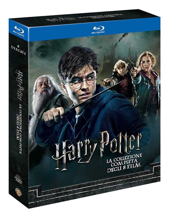 Harry Potter colecção blu-ray completa    NOVO SELADO     ENVIO GRÁTIS