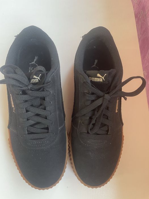 Жіночі кеди Puma Carina / Karmen Black Gum — Оригінал