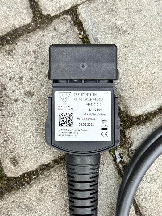 Зарядка для авто Audi e-tron 3x16A| 11 кВт |Type 2| Європа 8V4971675AS