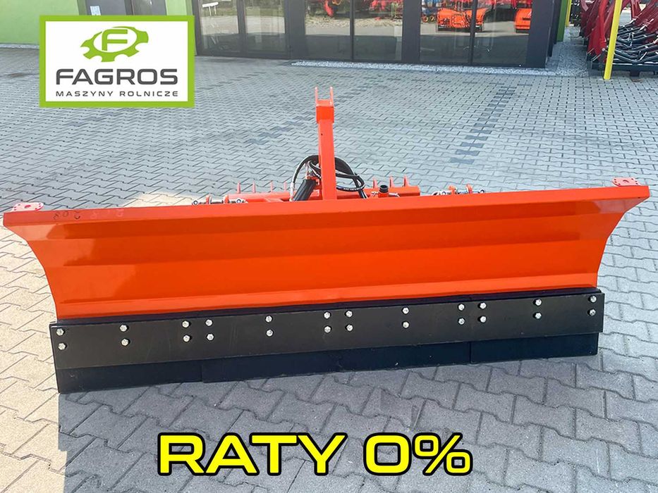 Pług Śnieżny Prosty lekki 1,5 2,2 m TUZ Metal Technik Raty Dostawa