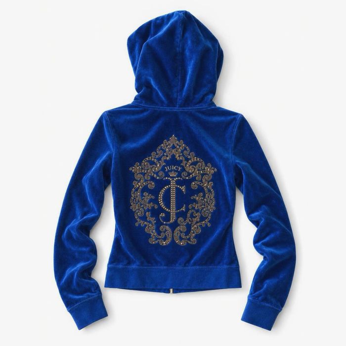 Королівська синя зіпка Juicy Couture