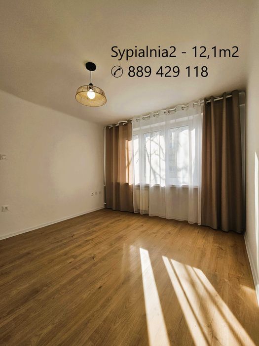 Świeżo Wyremontowane - Bez Pośrednika - 54,4m² - 3 pokoje - kuchnia - łazienka - balkon - piwnica. - Widok 6