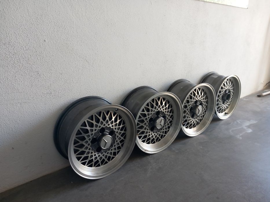 Jantes 15 em aluminio para mercedes