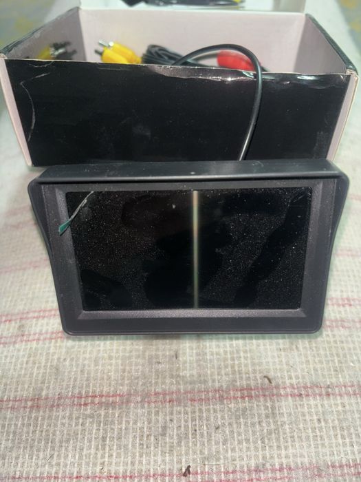 Ecrã com câmara para carro