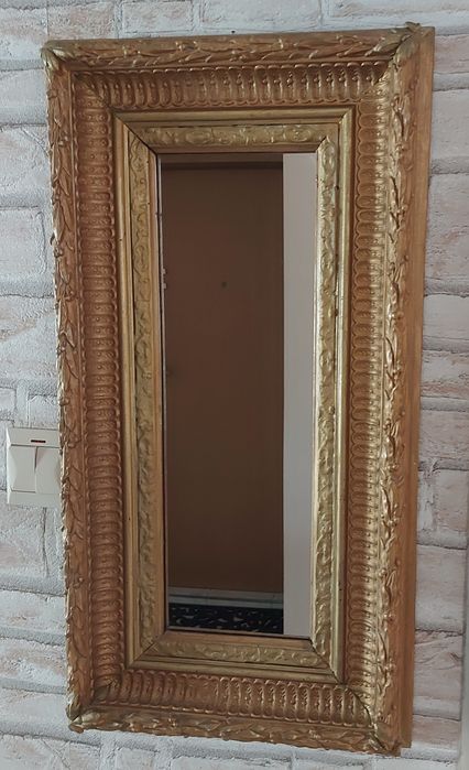 Antyczne prostokątne lustro