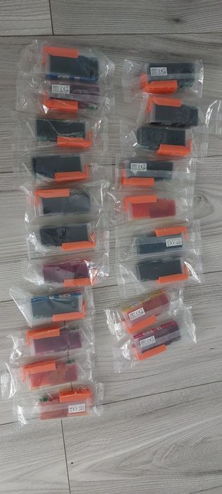20 kartuszy kompatybilnych z 580XL 581XL 580XXL 581XXL do Canon PIXMA