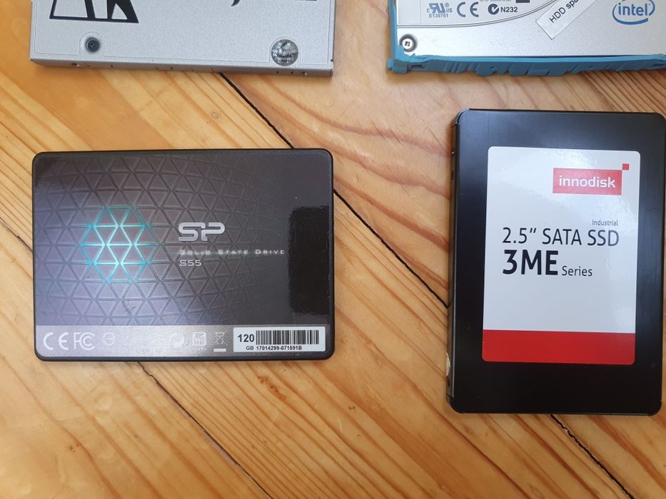 Ssd 120gb 160gb 240gb SP Intel Kingston