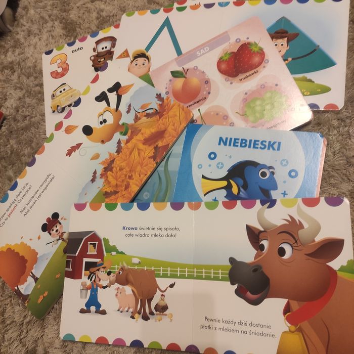 Disney ksiażeczki 0-2 i 2+