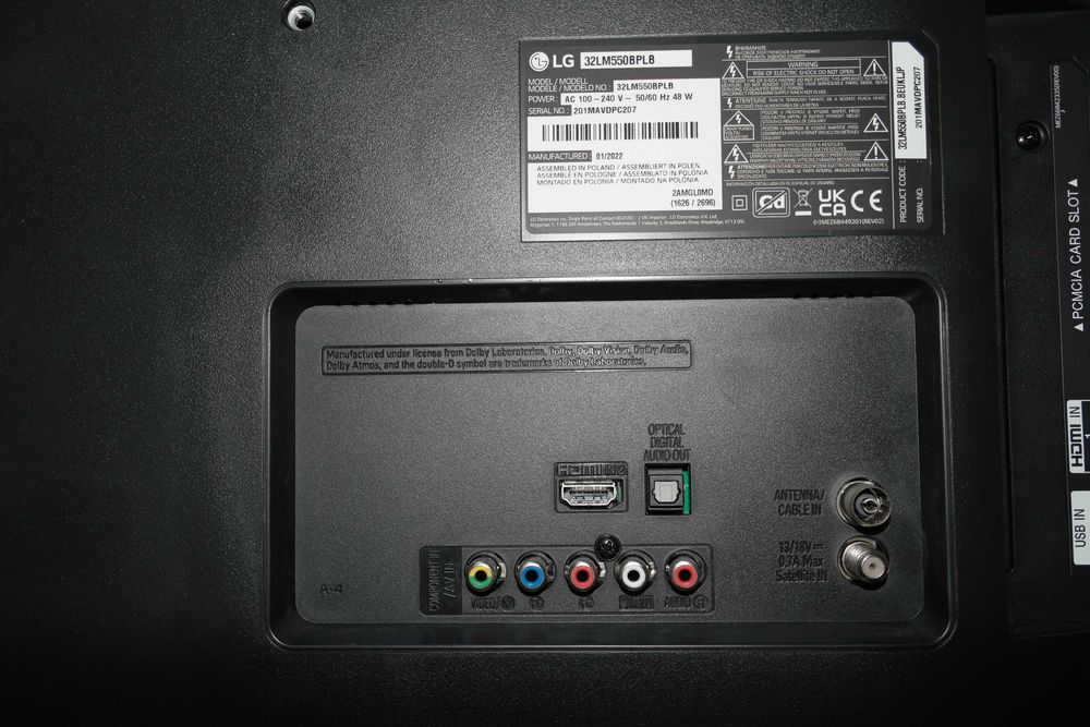 LG LED TV 32LM550BPLB (HD, 80cm/32inch)