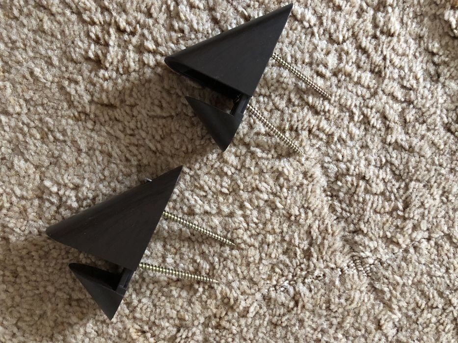 Полички скляні з тримачами