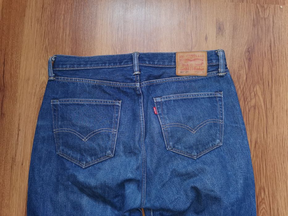 Levi's 501 CT W34 L30 spodnie jeansowe jeansy Levis