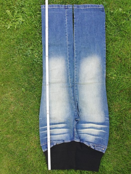 Spodnie jensowe ciążowe xl