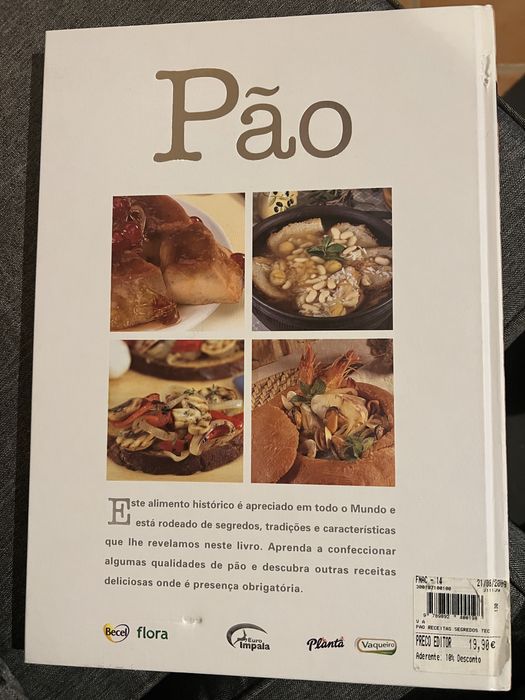 Livro Pão - Receitas Segredos Tecnicas