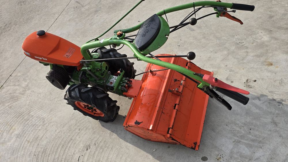 Traktorek agria 3400 glebogryzarka.