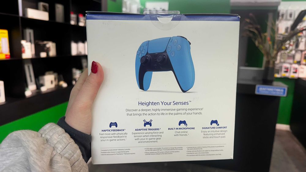 Магазин NEW Геймпад Sony PlayStation 5 DualSense Cobalt Pearl
