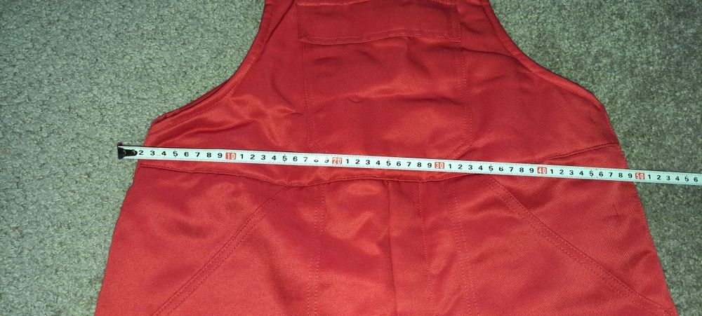 Spodnie ogrodniczki ocieplane rozm.M