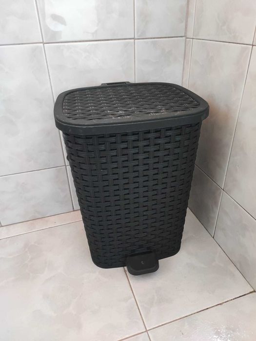 Cesto Roupa Preto
