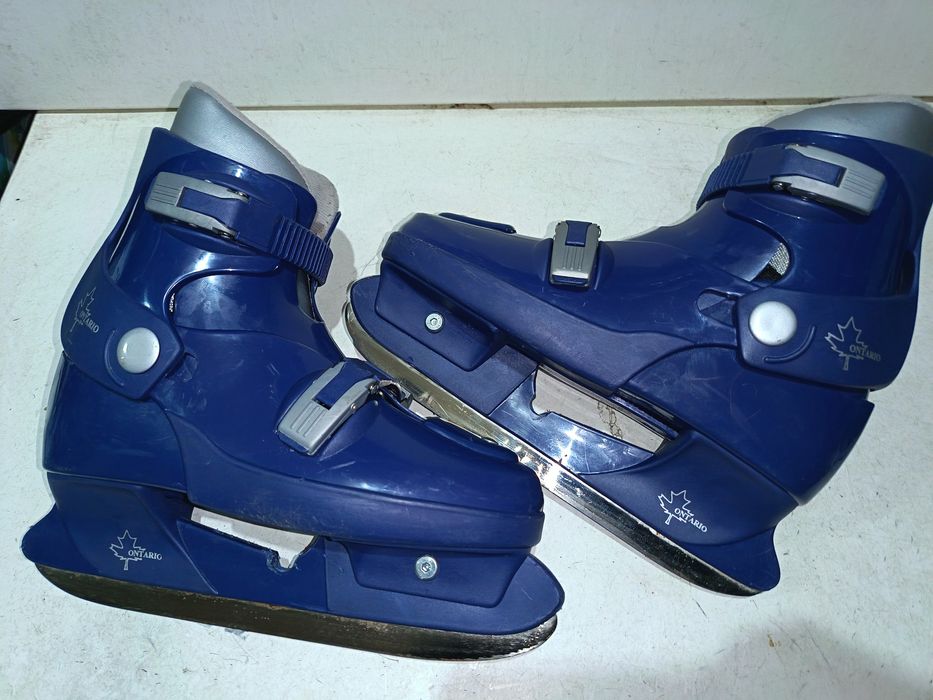 Łyzwy hokejowe ONTARIO regulacja 37-40