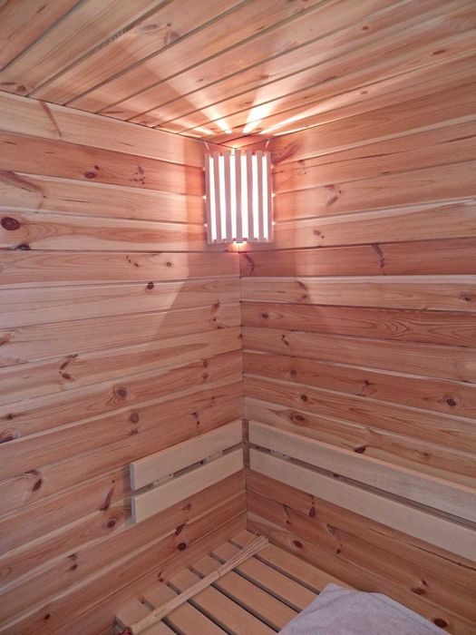 Sauna / domek Saunowy / plus przedsionek  zew 280/220