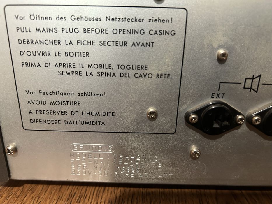 CBH 2000 Grundig