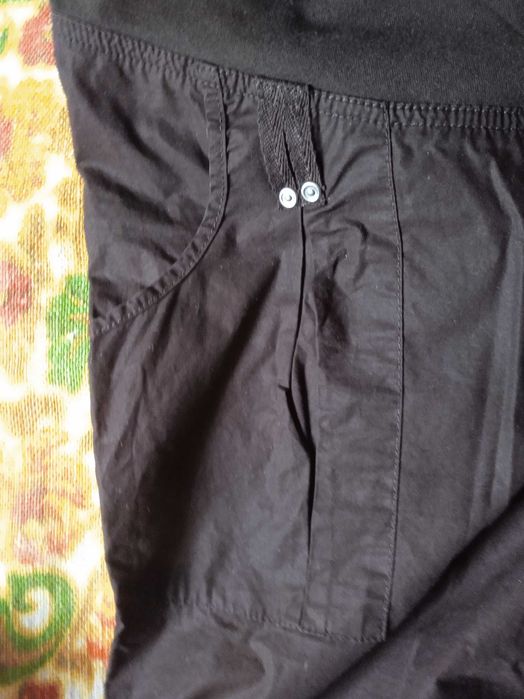 Bawełniane rybaczki ciążowe XL / 42