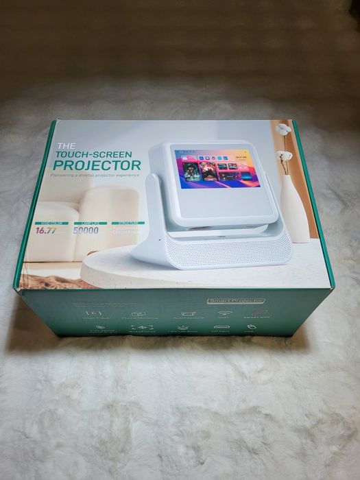 Inteligentny Projektor 2w1 z Ekranem Dotykowym