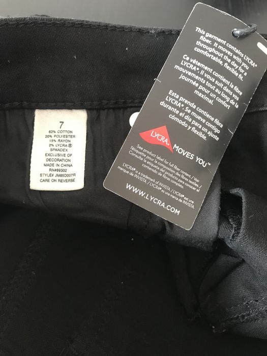 Szorty, spodenki nowe, r.S, koronki