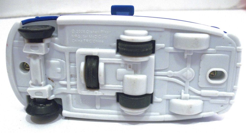 2006 #4 DOC Hudson (Hornet) Disney McDonalds CARS Movie Plastic windup