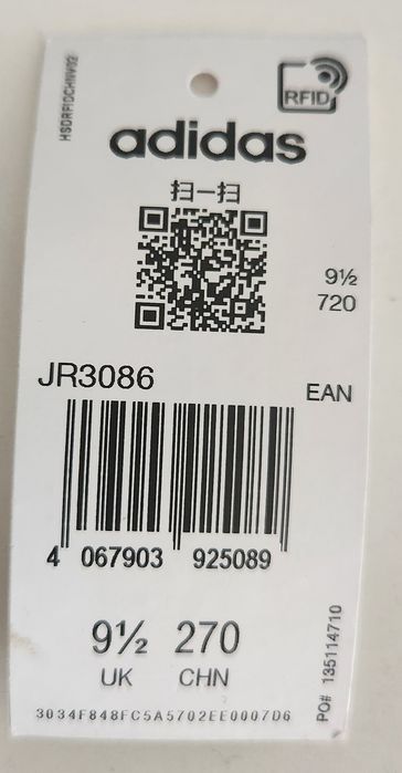 (оригінал) Adidas XLG Runner Deluxe Black Gray 44 розмір