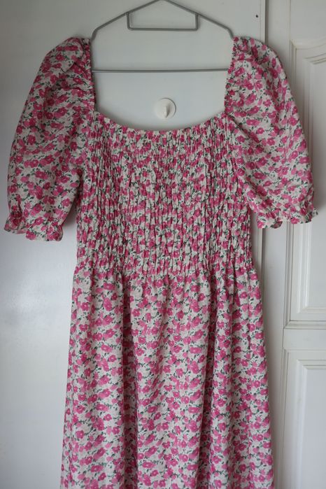 Vestido longo floral