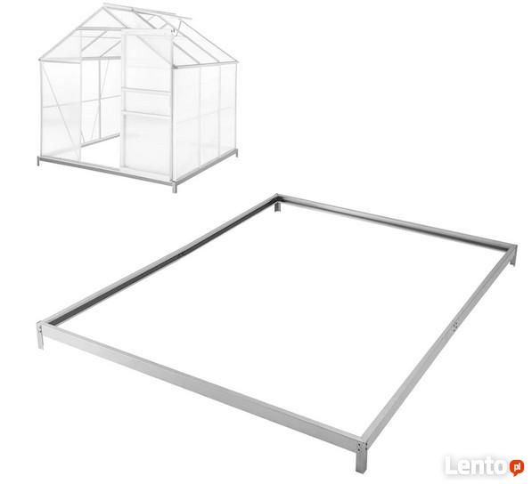 Fundament do szklarni 190 x 190 x 12 cm 3,7m2  Plexi glass