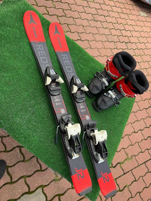Zestaw narciarski dla dziecka Atomic Redster J2 90cm + Buty Atomic Hawx JR R2 18-18,5