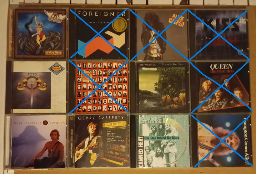 72 CD de Pop / Rock / Eletronic / Soundtracks (desde 3€)