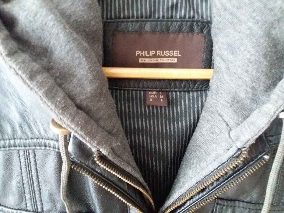 Kurtka skórzana Philip Russel