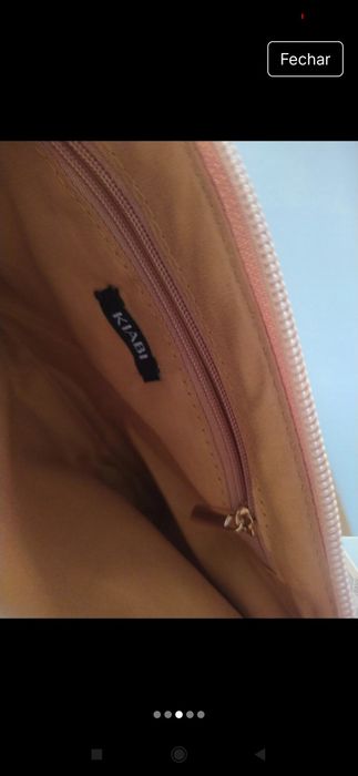 Mala tiracolo cor mostarda da Kiabi