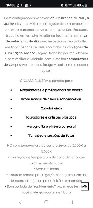 GLAMCOR CLASSIC ULTRA light professional