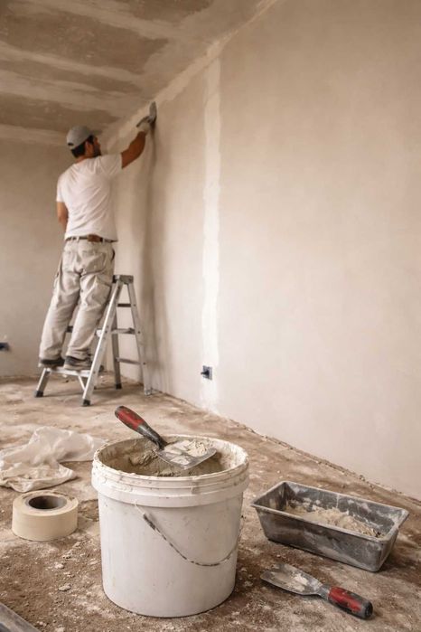 Gładzie, szpachlowanie, malowanie, gruntowanie, składanie mebli.