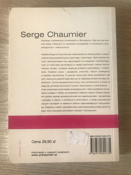Razem lecz osobno Serge Chaumier poradnik dla par małżeński