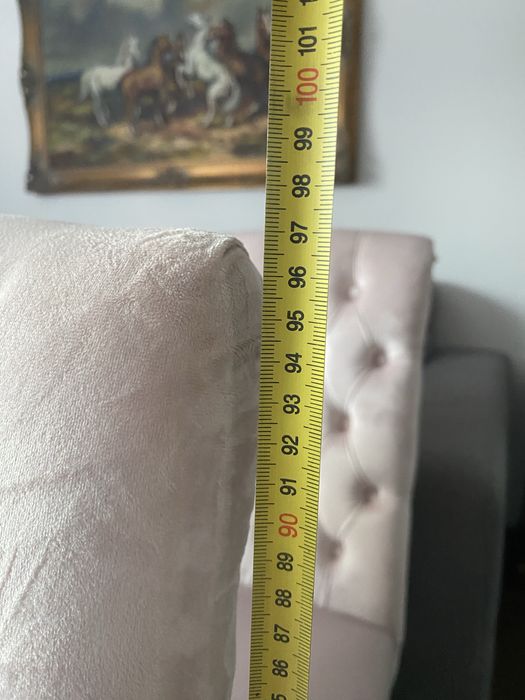 Krzesła tapicerowane blady róż