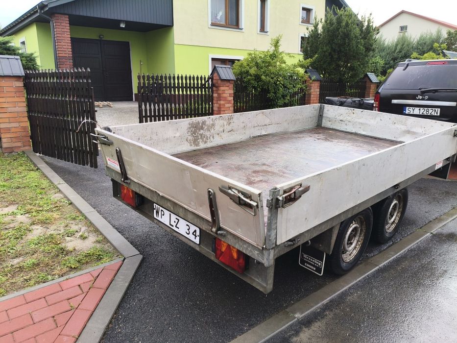 Przyczepa samochodowa WESCO DMC 2000 kg