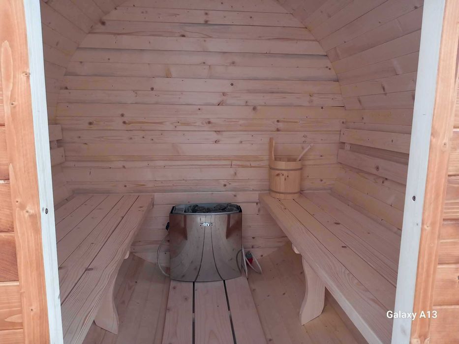 Sauna beczka 200 cm