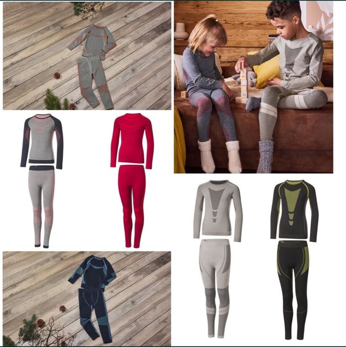 Термобілизна зональна безшовна преміум класу Lupilu/Crivit 86-164