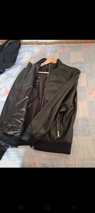 Casaco de homem preto Zara