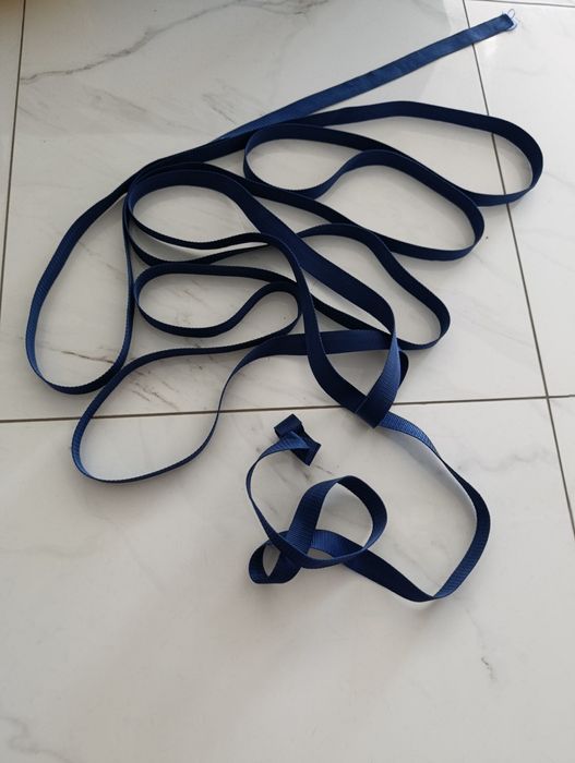 Taśma parciana nośna kaletnicza 25 mm 715 cm granatowa na paski smycze